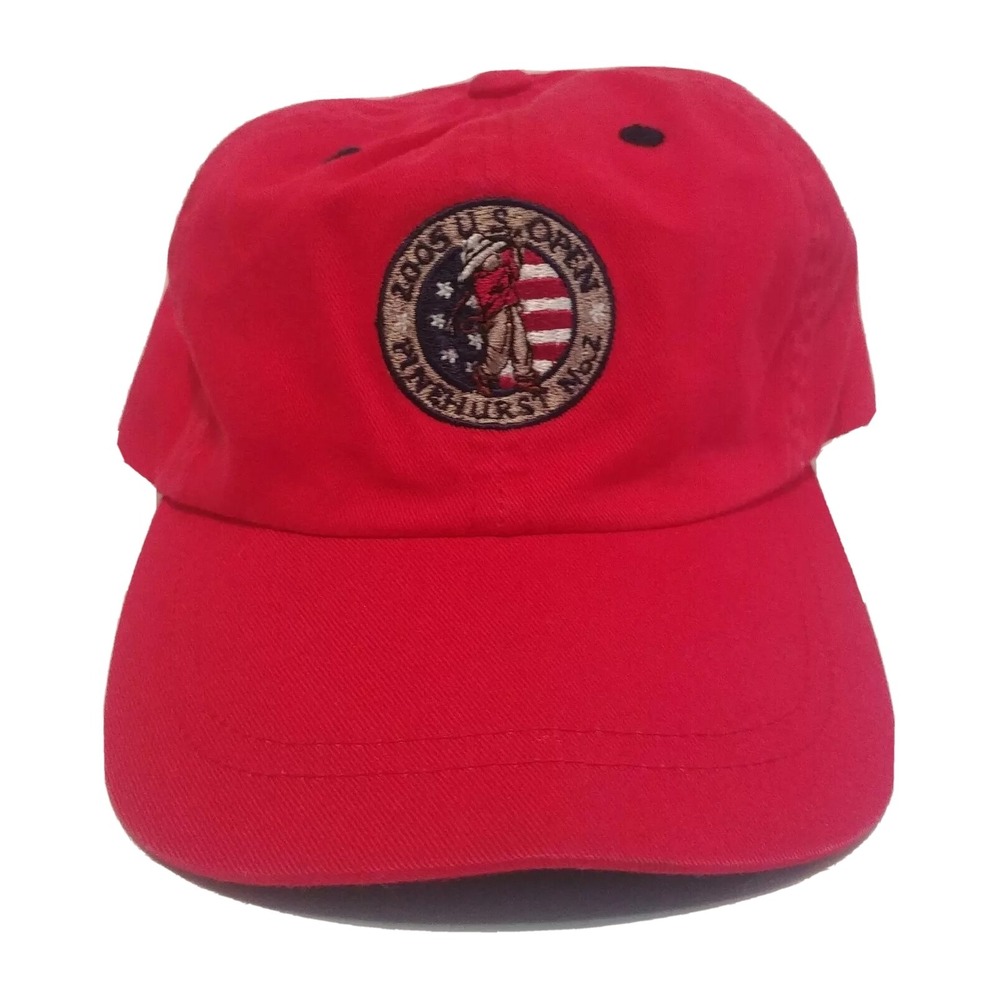 US Open 2005 Pinehurst‎ No. 2 Golf PGA Hat Cap Imperial Strapback Red